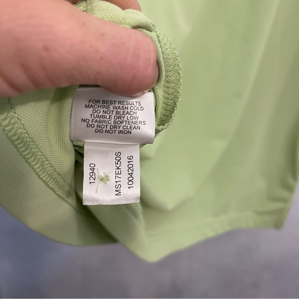 Peter Millar Summer Comfort Golf Polo Green Large - Picture 10 of 10